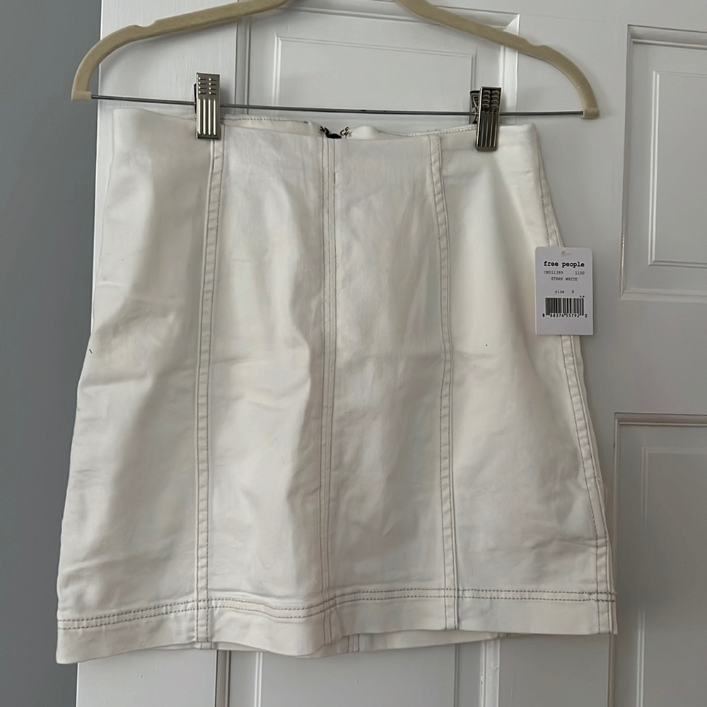 Free people white skirt